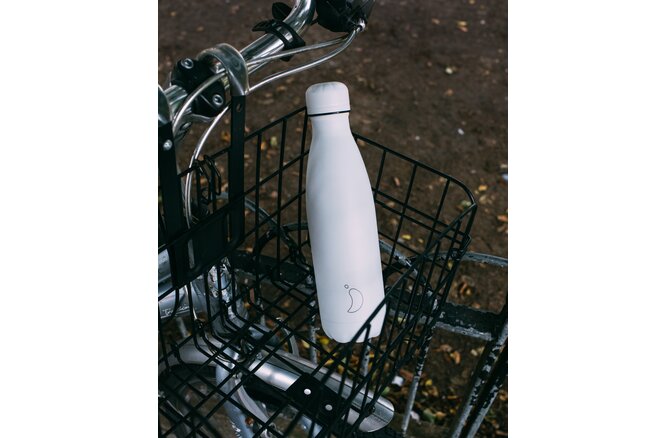 Chilly's Original Bottle 500ml Monochrome White