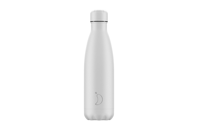 Chilly's Original Bottle 500ml Monochrome White