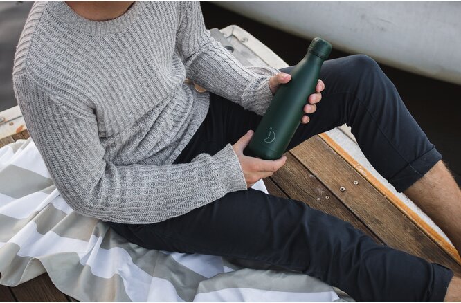 Chilly's Original Bottle 500ml Matte Green