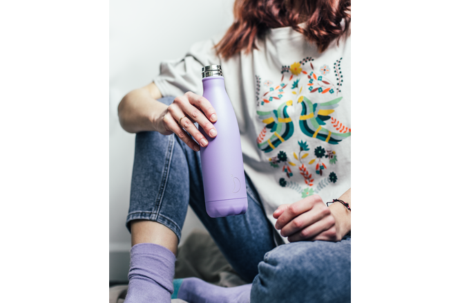 Chilly's Original Bottle 500ml Pastel Purple