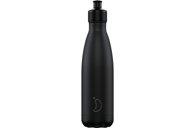 Chilly's Original Sports Bottle 500ml All Black