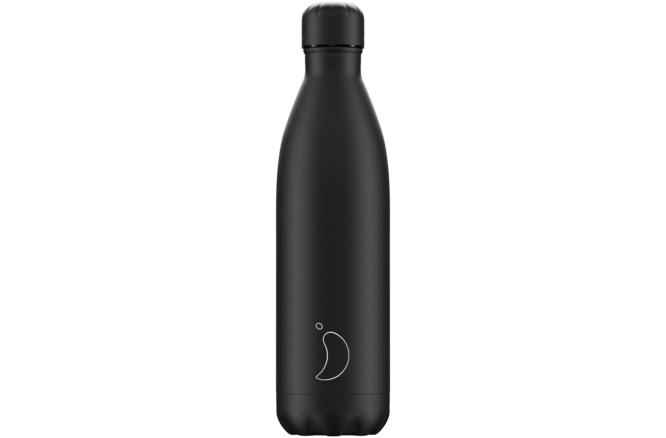 Chilly's Original Bottle 750ml Monochrome All Black