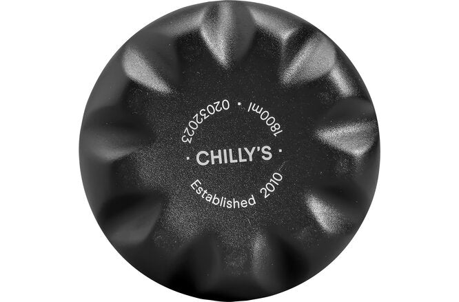 Chilly's Original Bottle 1800ml Monochrome All Black