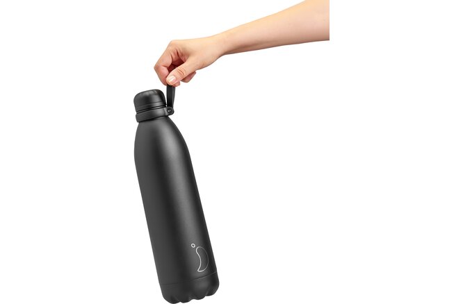 Chilly's Original Bottle 1800ml Monochrome All Black