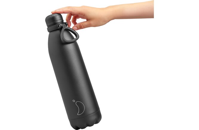 Chilly's Original Bottle 1800ml Monochrome All Black