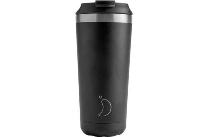 Chilly's Original Coffee Cup 500ml Monochrome Black