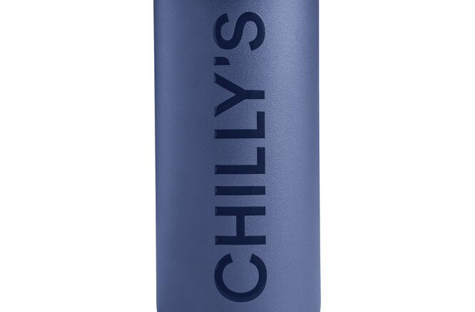 Chilly's Series 2 Flip Bottle 500ml Whale Blue