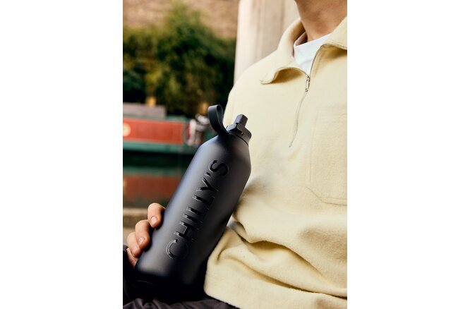 Chilly's Series 2 Flip Bottle 1l Abyss Black