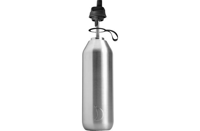 Chilly's Series 2 Flip Bottle 1l Stainless Steel recycled