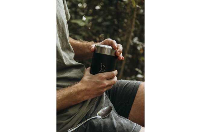 Chilly's Original Food Pot 300ml Monochrome Black