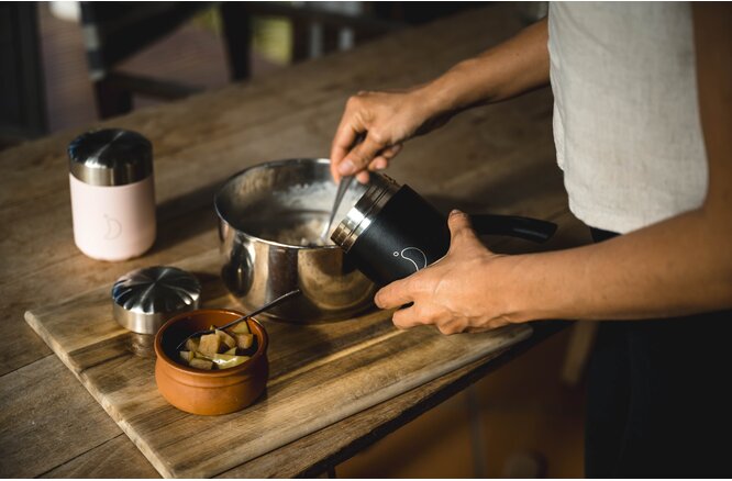 Chilly's Original Food Pot 300ml Monochrome Black