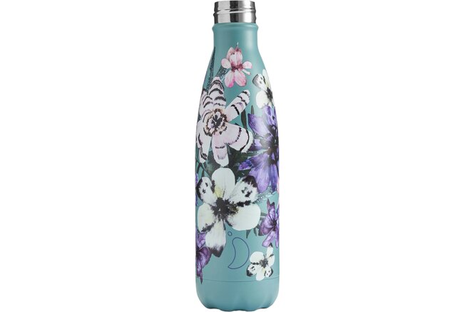 Chilly's Floral 500ml Bottle Feathered Florals