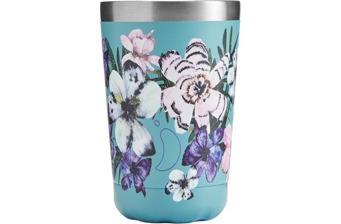 Chilly's Floral 340ml Cup Feathered Florals