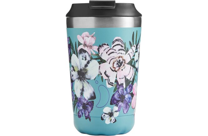Chilly's Floral 340ml Cup Feathered Florals