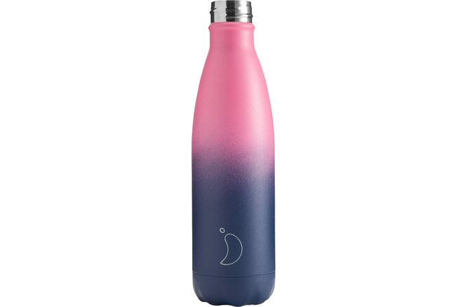 Chilly's Gradient 500ml Bottle Pink Navy