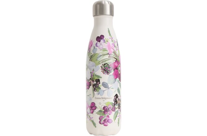 Chilly's Emma Bridgewater 500ml Bottle Winter Flowers