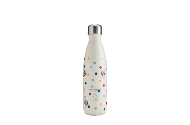 Chilly's Emma Bridgewater 500ml Bottle Polka Bee