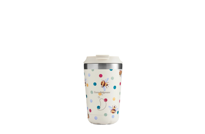 Chilly's Emma Bridgewater 340ml Coffee Cup Polka Bee