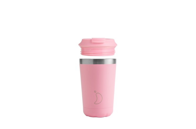 Chilly's Original Coffee Cup 340ml Pastel Pink