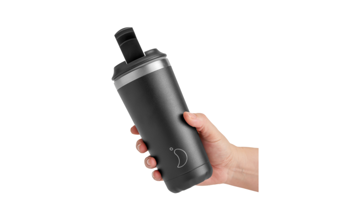 Chilly's Original Coffee Cup 500ml Monochrome Black