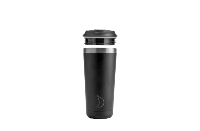 Chilly's Original Coffee Cup 500ml Monochrome Black