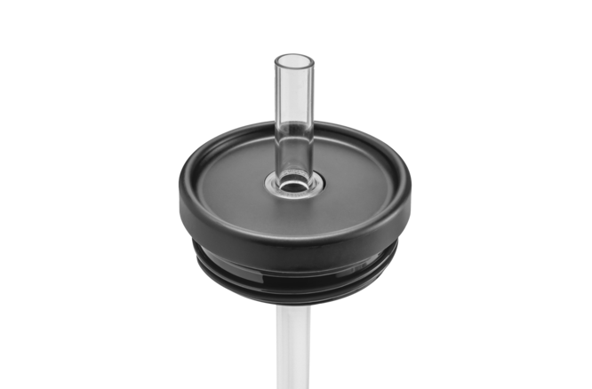 Chilly's Original Straw Coffee Cup 500ml Monochrome Black