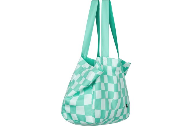 Dock & Bay Foldable Bag Medium check mate