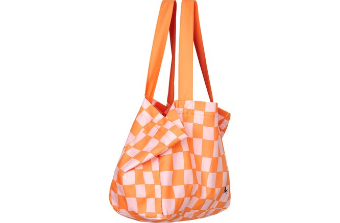 Dock & Bay Foldable Bag Medium groovy check