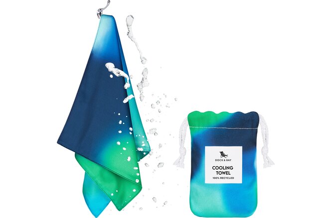 Dock & Bay Cooling Gym Towel midnight blue