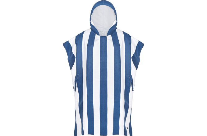 Dock & Bay Poncho Adults whitsunday blue