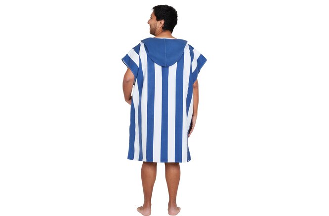 Dock & Bay Poncho Adults whitsunday blue