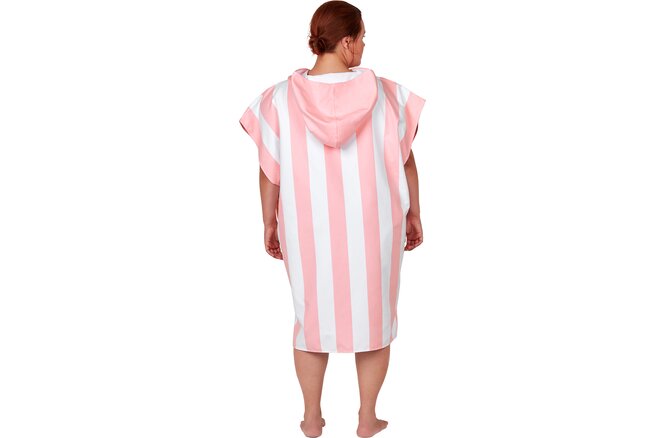 Dock & Bay Poncho Adults malibu pink