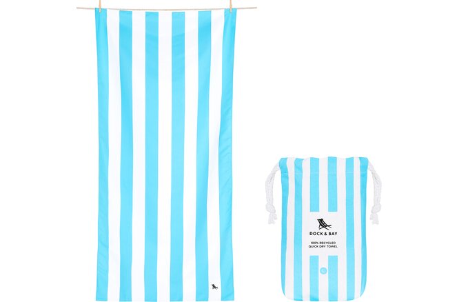 Dock & Bay Beach Towels X-Large tulum blue