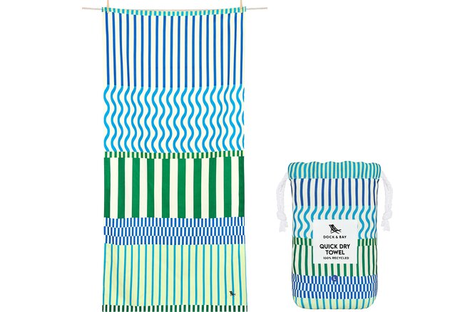 Dock & Bay Beach Towels Large blueberry spritz