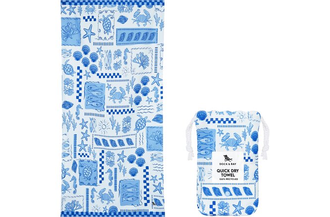 Dock & Bay Beach Towels Large grecian shores