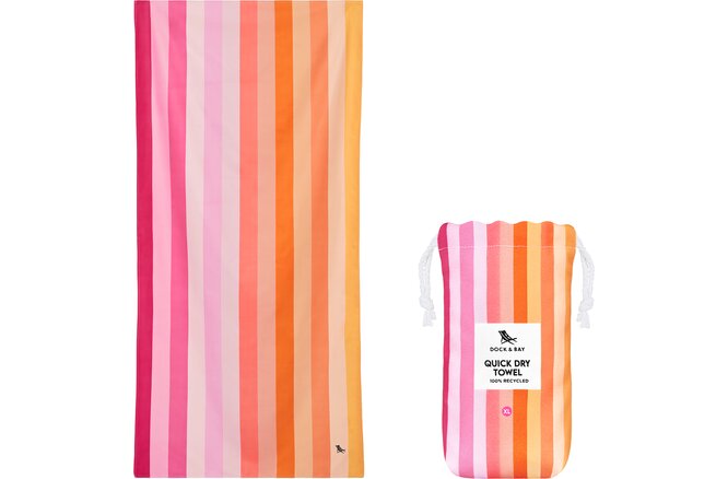 Dock & Bay Beach Towels Large miami sorbet