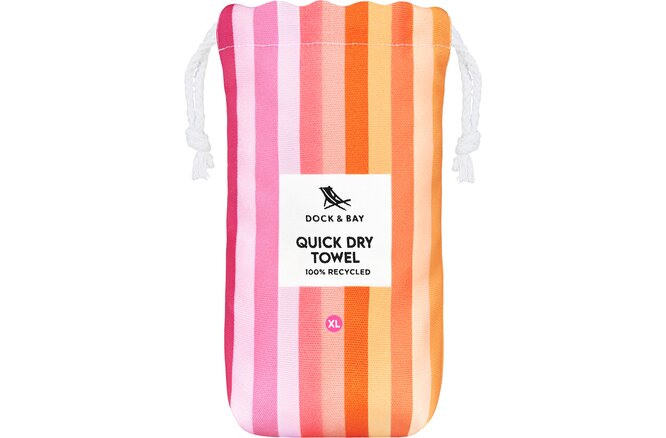 Dock & Bay Beach Towels Large miami sorbet