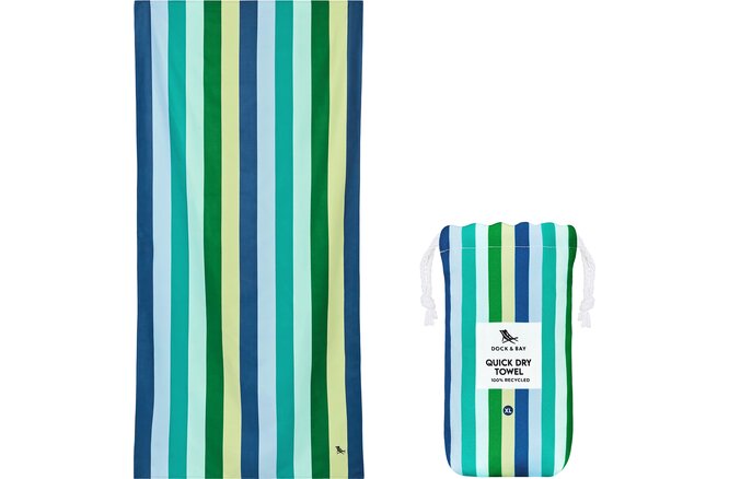 Dock & Bay Beach Towels X-Large cool lagoon