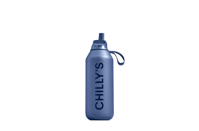 Chilly's Series 2 Flip Bottle 500ml Whale Blue