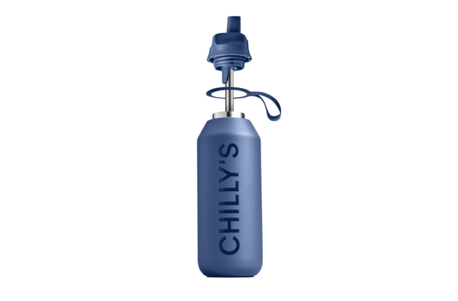 Chilly's Series 2 Flip Bottle 500ml Whale Blue