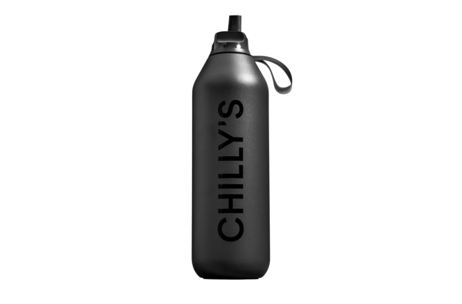 Chilly's Series 2 Flip Bottle 1l Abyss Black