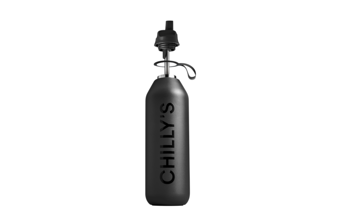 Chilly's Series 2 Flip Bottle 1l Abyss Black