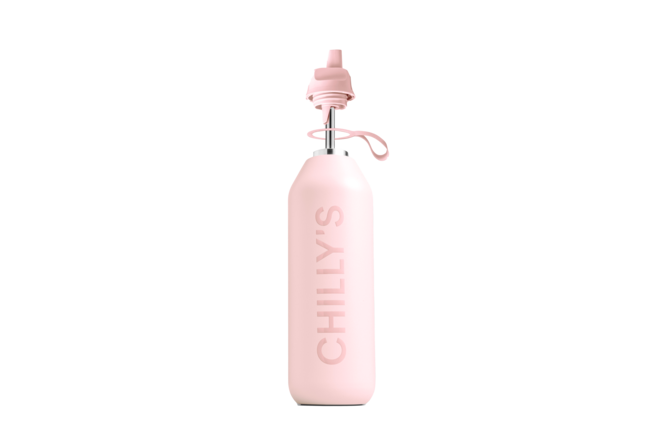 Chilly's Series 2 Flip Bottle 1l Blush Pink