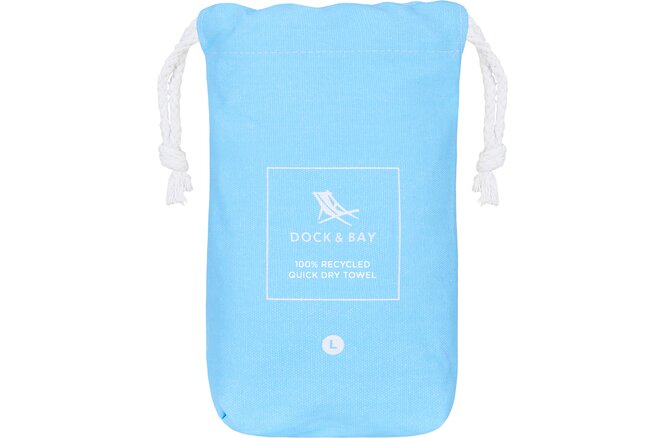 Dock & Bay Fitness Towels Large lagoon blue