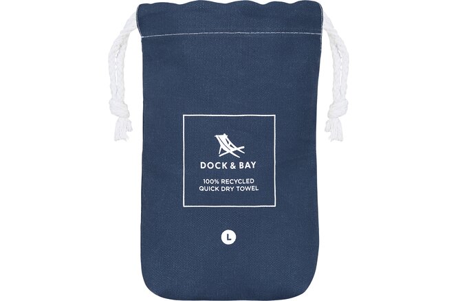 Dock & Bay Fitness Towels Large deep sea navy