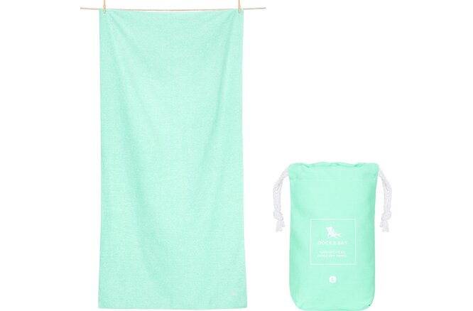 Dock & Bay Fitness Towels Large rainforest green