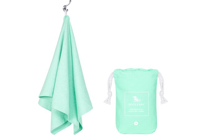 Dock & Bay Fitness Towels Large rainforest green