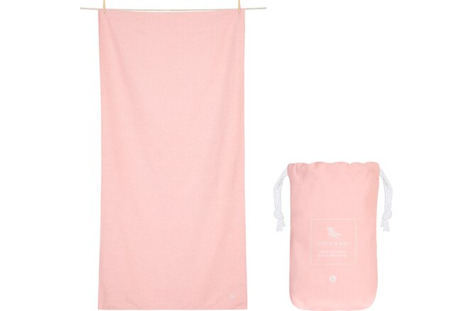 Dock & Bay Fitness Towels Large island pink