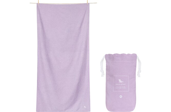 Dock & Bay Fitness Towels X-Large meadow lilac
