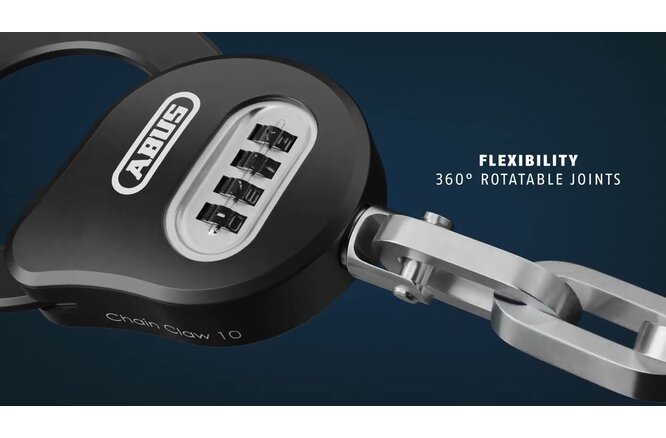 Abus Spezialschloss Chain Claw 10 schwarz